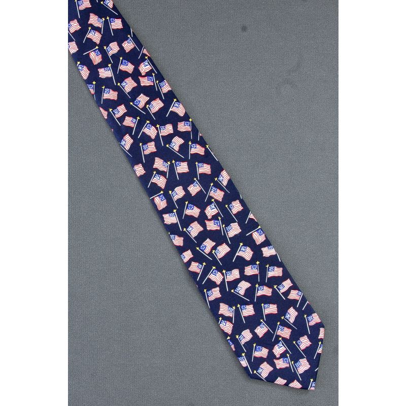 Old Glory American Flag -  Silk Alynn Neckwear