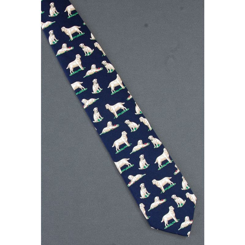 Yellow Labrador Retriever - Silk Alynn Neckwear