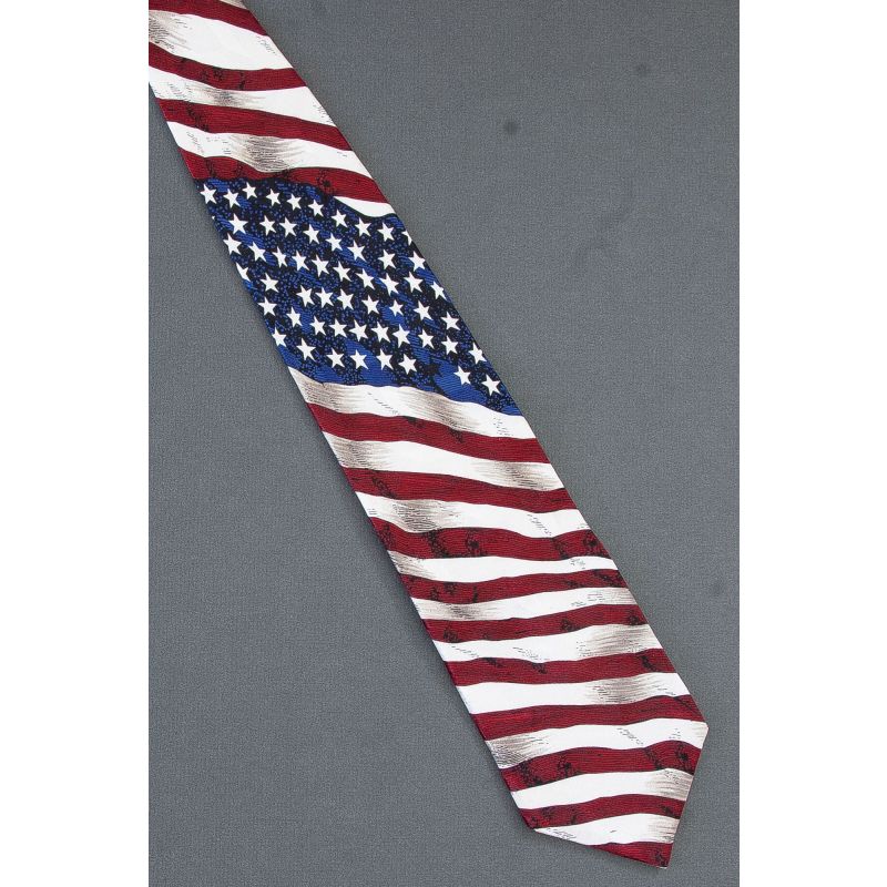 Folds of American Flag - Patriotic U.S. Flag Tie