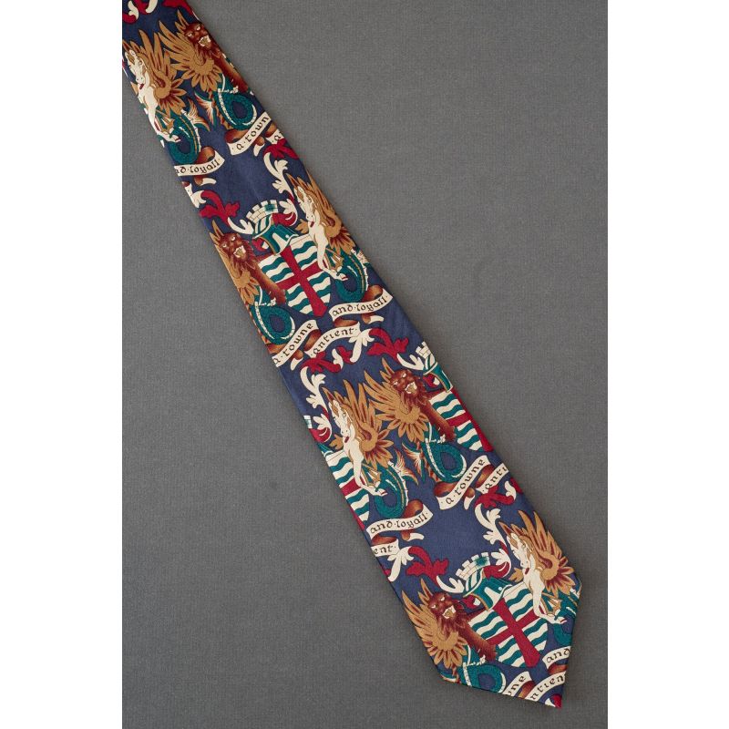 Saint George Patron Saint of Armor - Silk Necktie