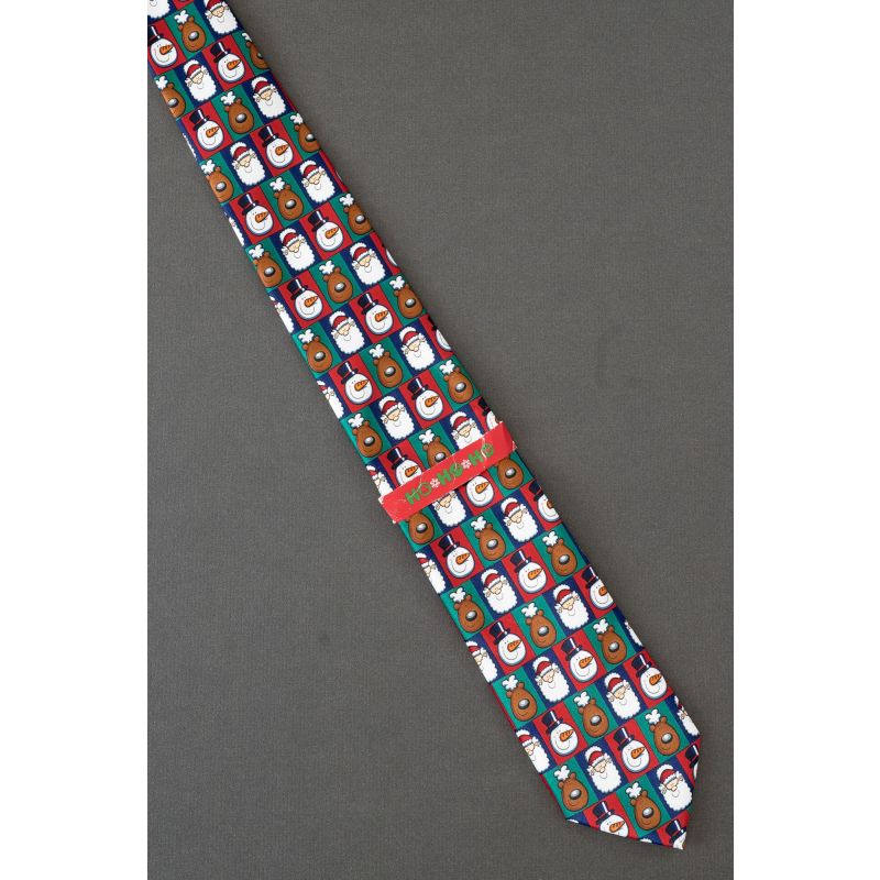 Snowman, Reindeer & Santa - Brand New Tie