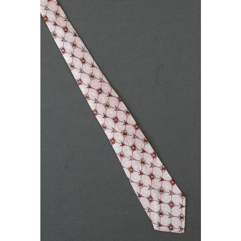 Arrow Pattern - 1950's Vintage Pink Boys Tie