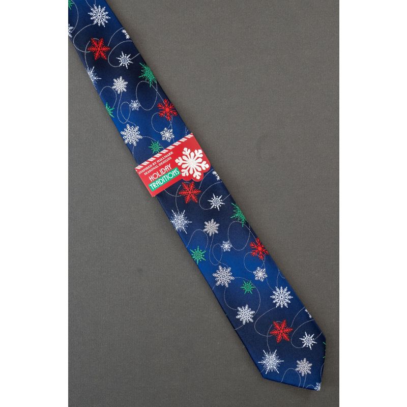 Falling Snowflakes - Brand New Hallmark Tie