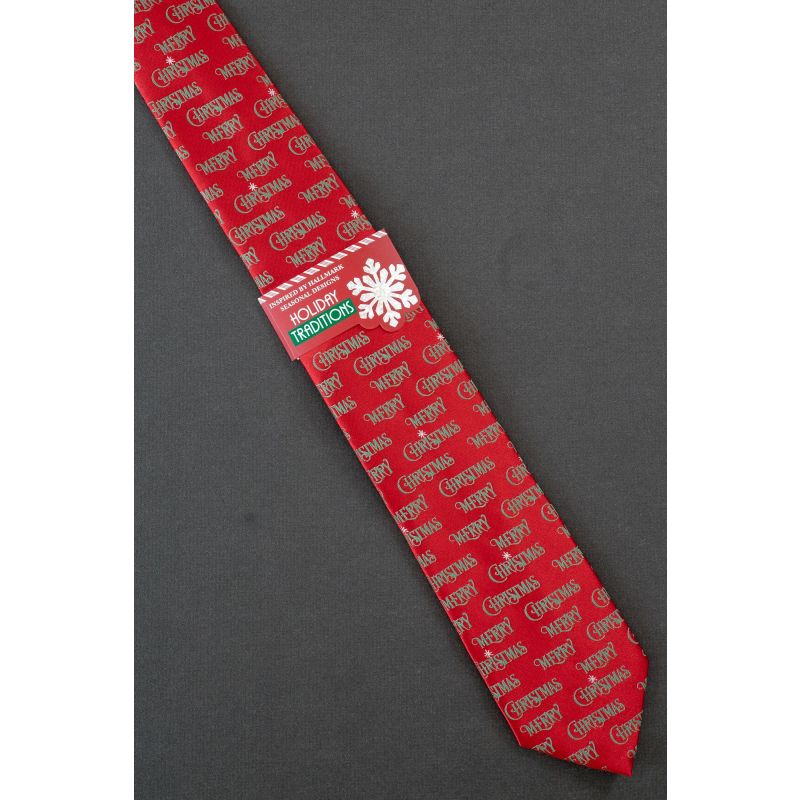 Merry Christmas Holiday Salutation - New Necktie