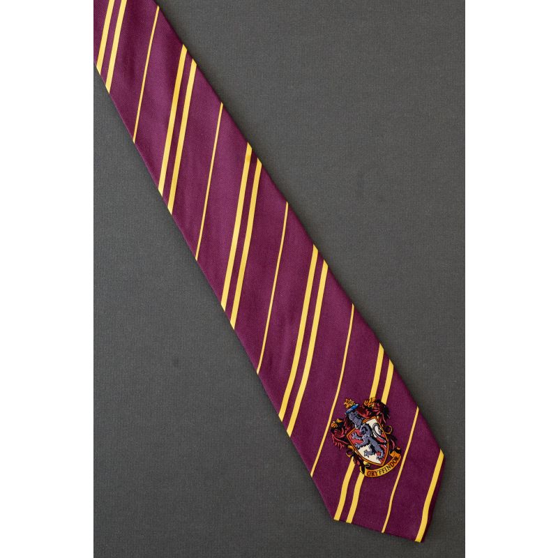 Harry Potter Gryffindor - Striped Heraldic Tie