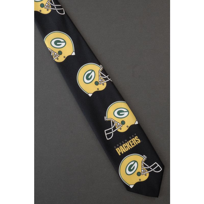 Green Bay Packers Helmets - NFL Necktie