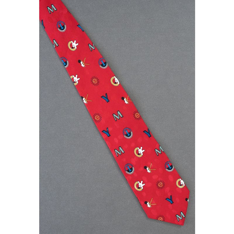 Spell Out Mickey Mouse - Brand New Disney Tie