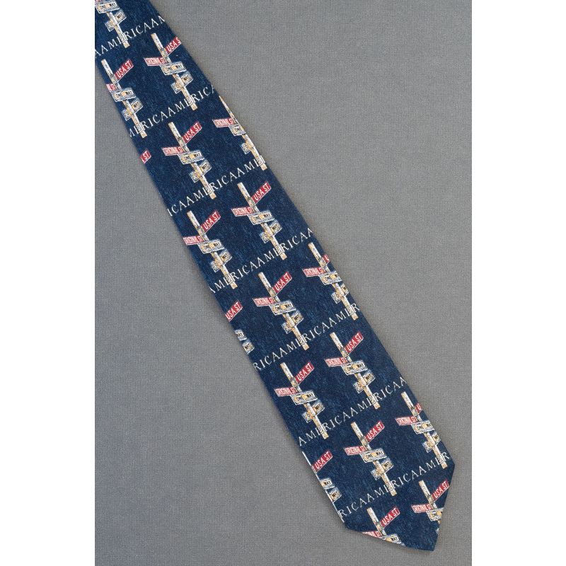 Corner of USA & Original Street of America Necktie