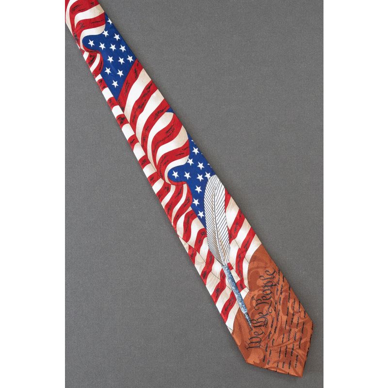 We The People Signing of US Constitution Tie