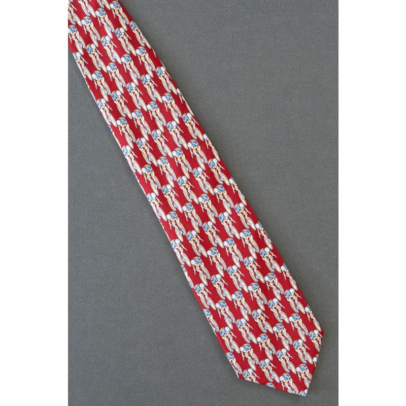 Person on Bicycle - Cycling Allover Necktie