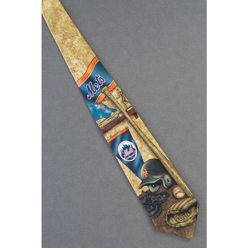 New York Mets - Silk MLB Baseball Necktie