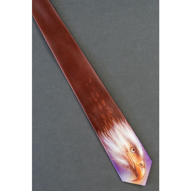 Bald Eagle - Skinny Vintage John Wang Tie