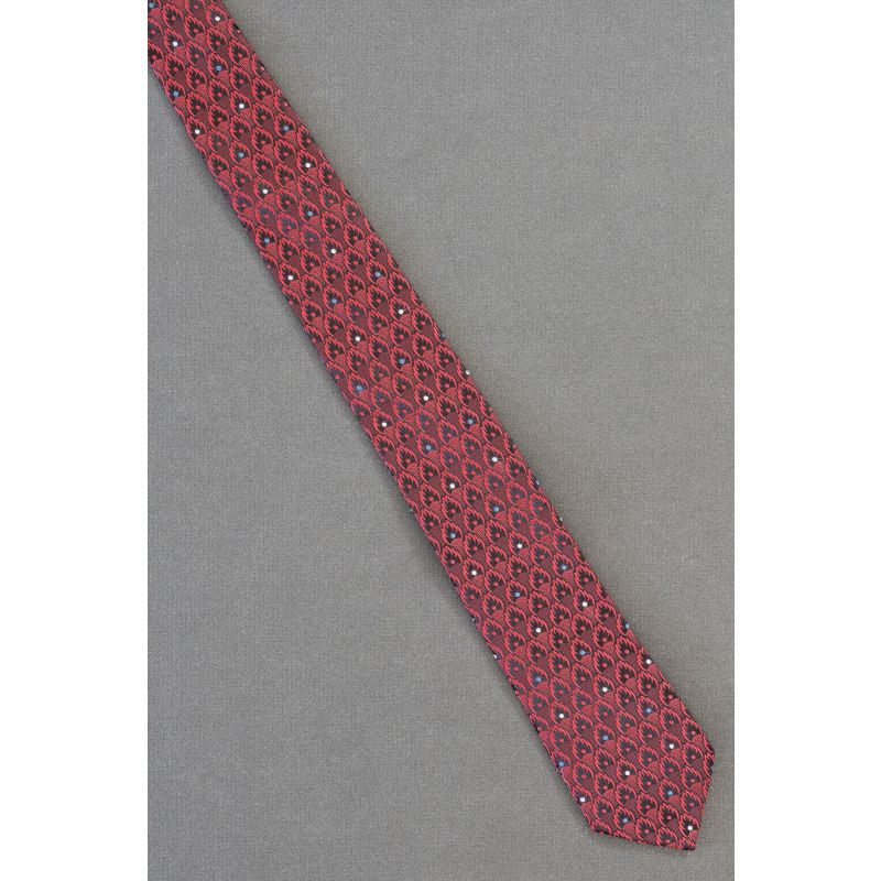 Far East Flames - 1980's Skinny Vintage Necktie