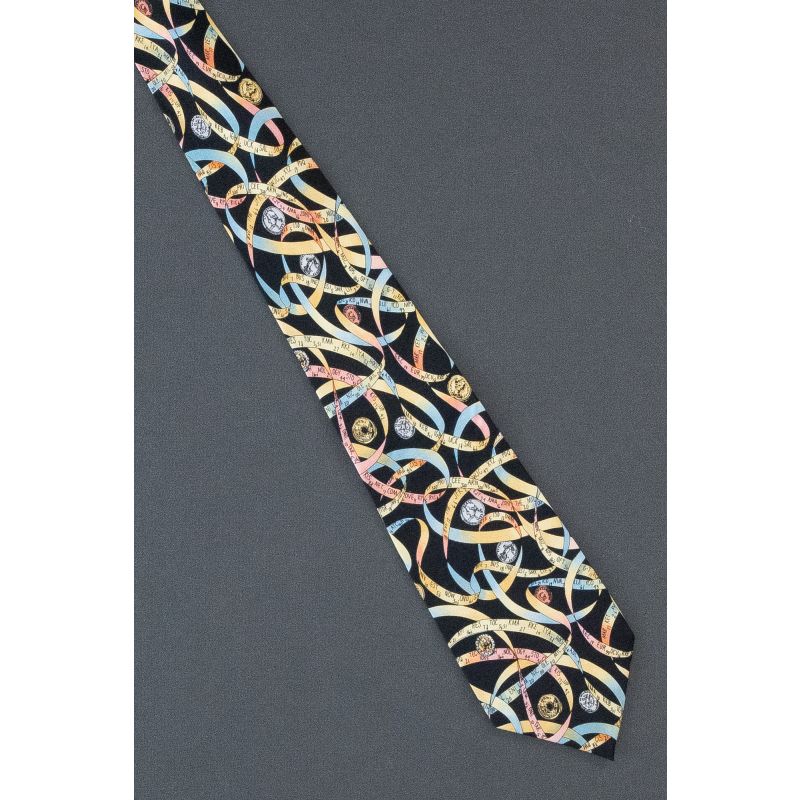 Stock Broker Ticker Tape - Nicole Miller Necktie