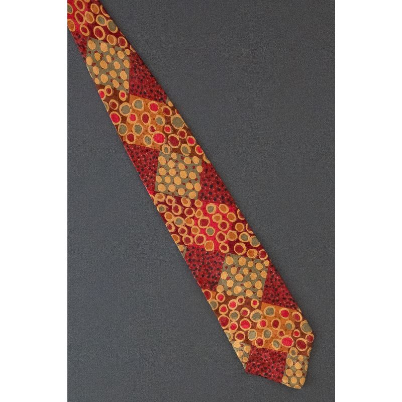 Geometric Polka Dot - Silk Serica Elite Necktie