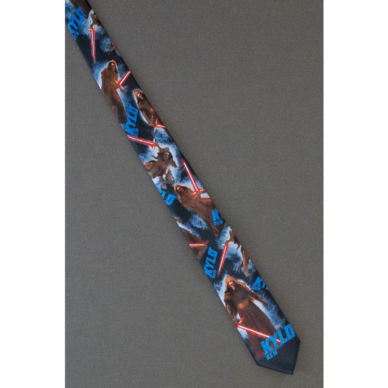 Kylo Ren - Skinny Star Wars Movie Film Necktie