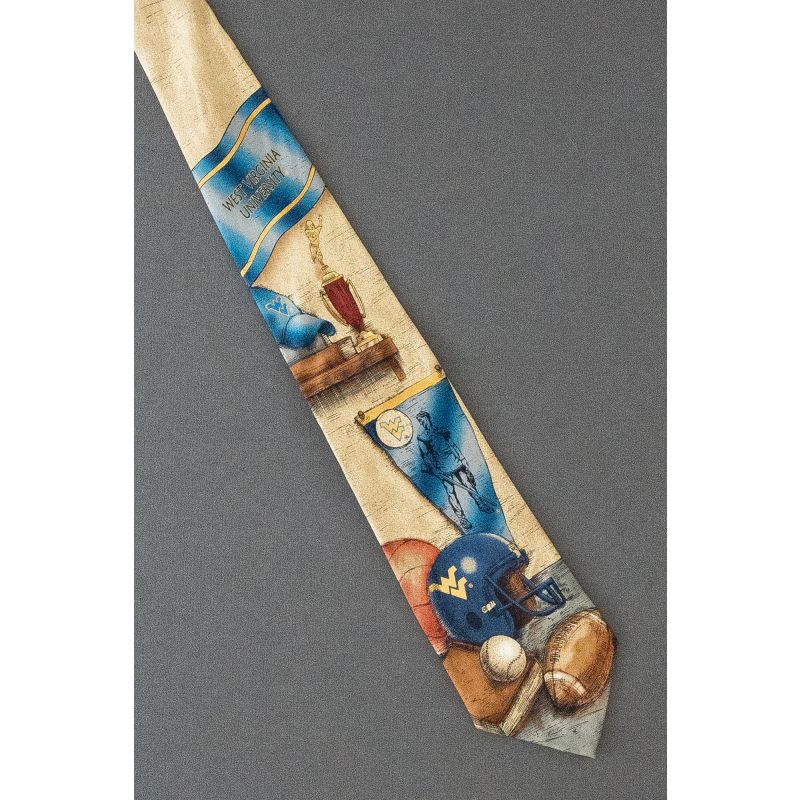 West Virginia University - WVU Silk Collegiate Tie