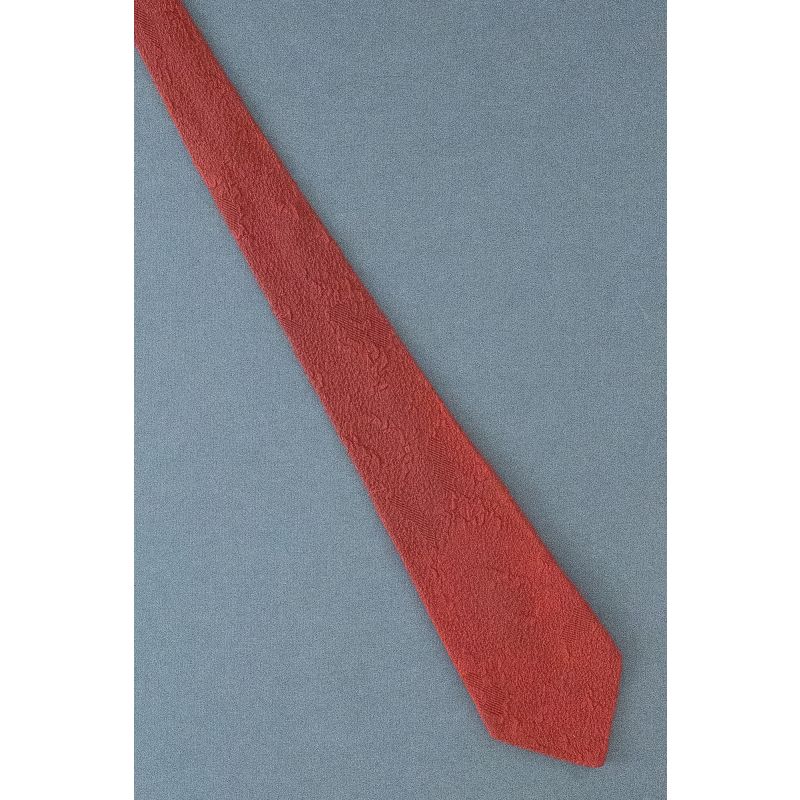 Highly Textured 1940's Chestnut Brown Necktie