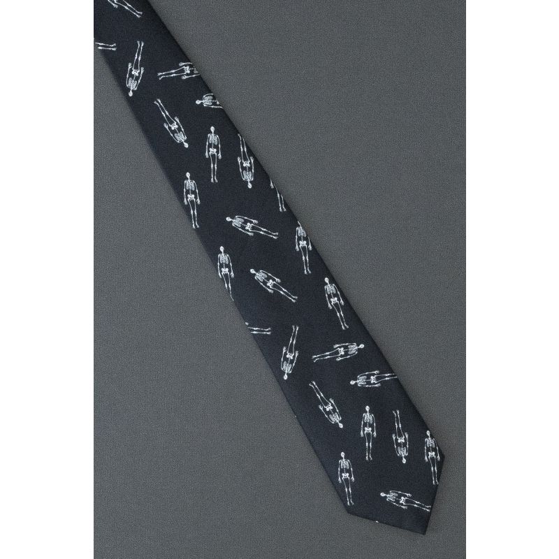 Full Body Skeletons - Spooky Halloween Tie