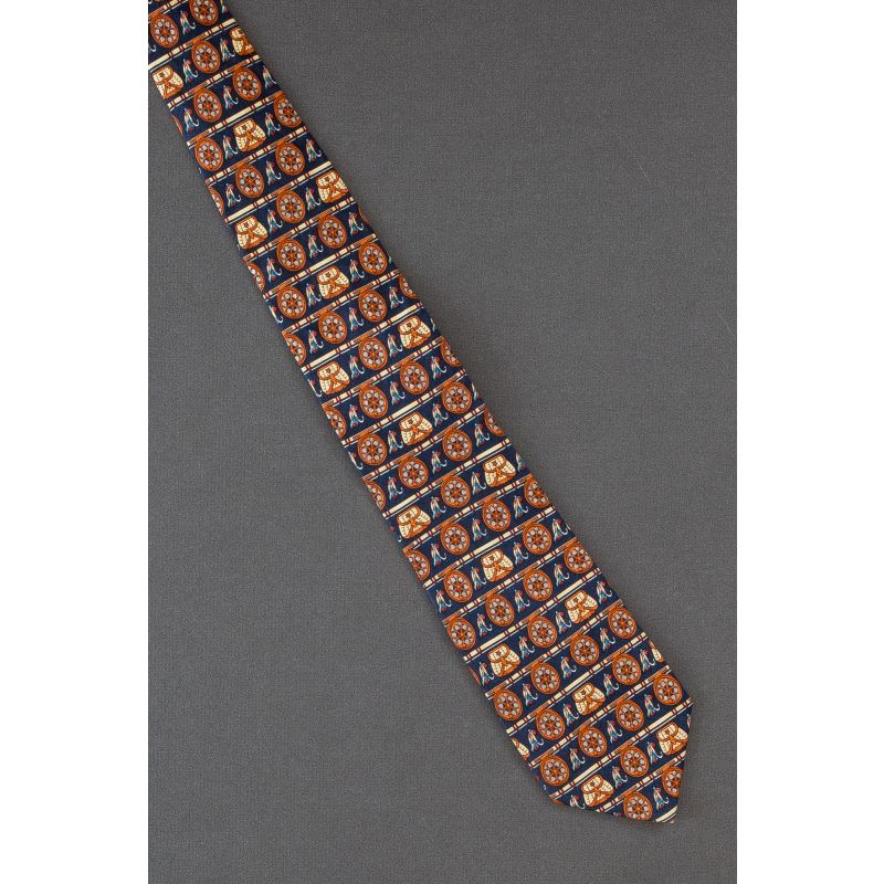 Rows of Fly Fishing Gear - Silk Alynn Neckwear