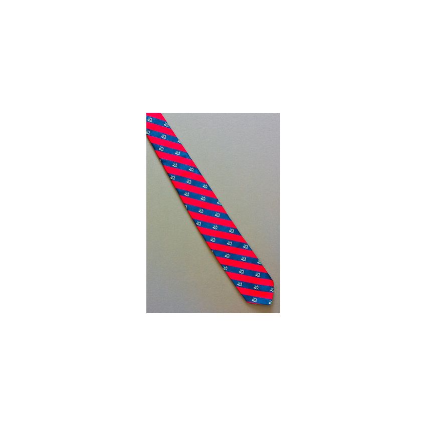 Music Horns 80s Vintage Striped Novelty Mens Tie