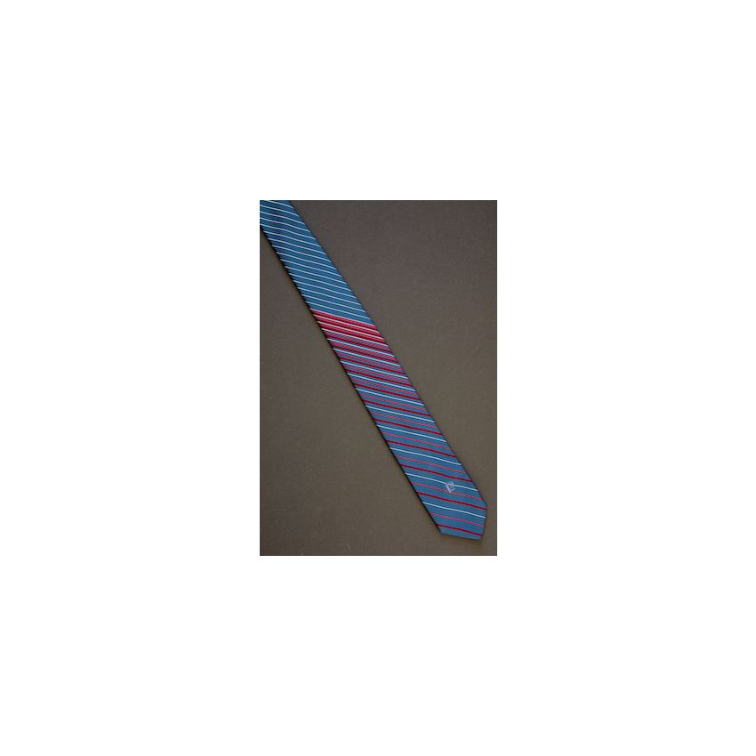 80s Pierre Cardin Skinny Striped Vintage Necktie