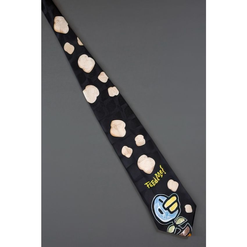 Tamagotchi - Feed Me! - Fun Silk Novelty Tie