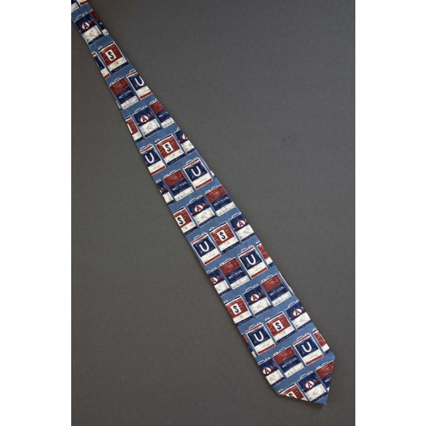 USA Motor Oil - Mens Unique Silk Novelty Tie