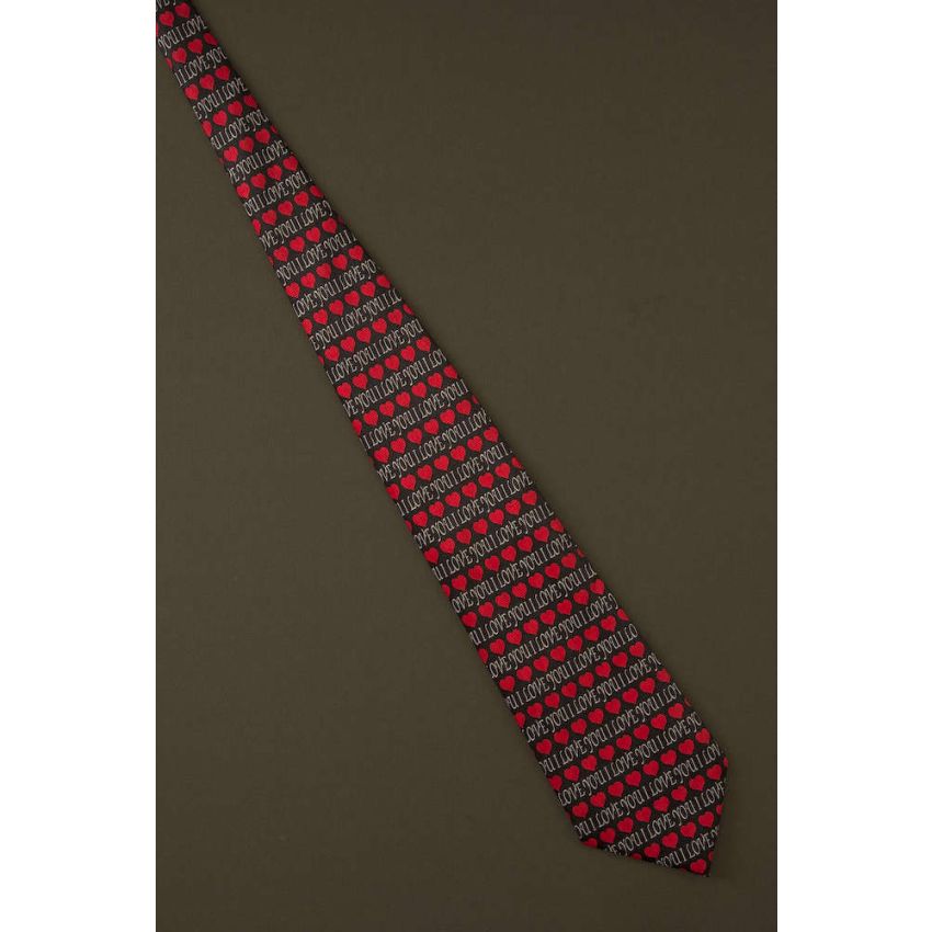 I Love You - Valentines Day Words Necktie