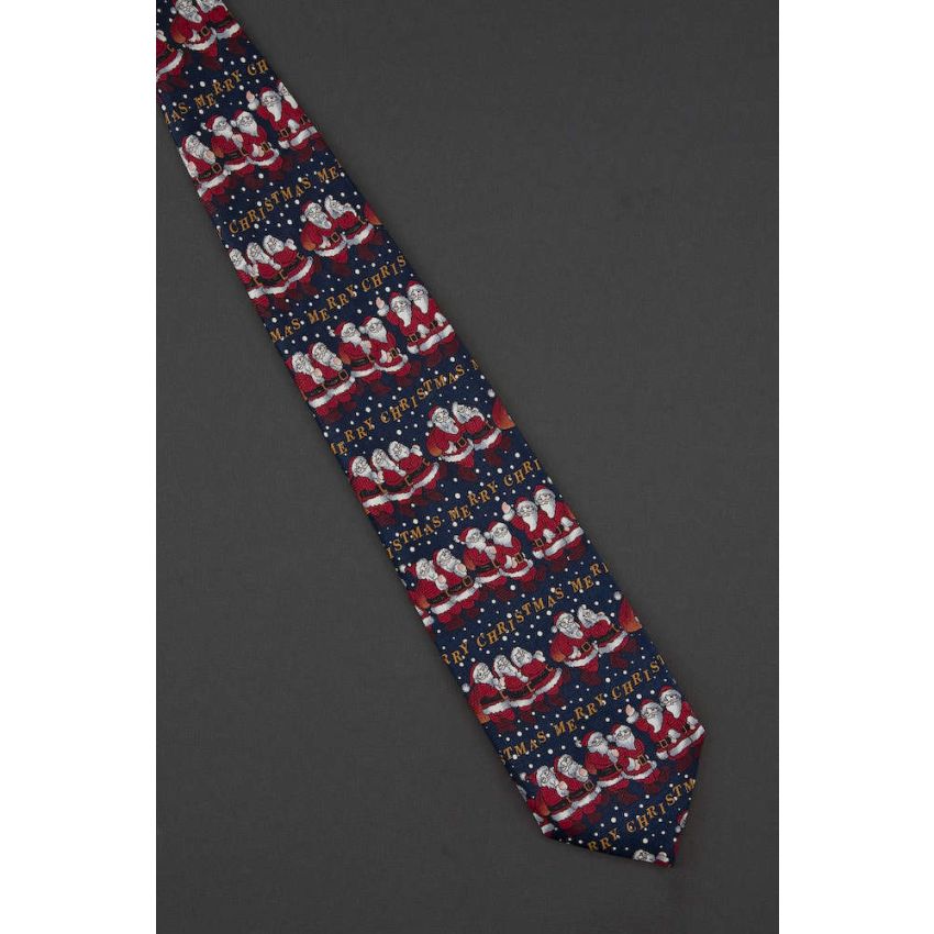 Santa Claus Wishes A Merry Christmas Tie