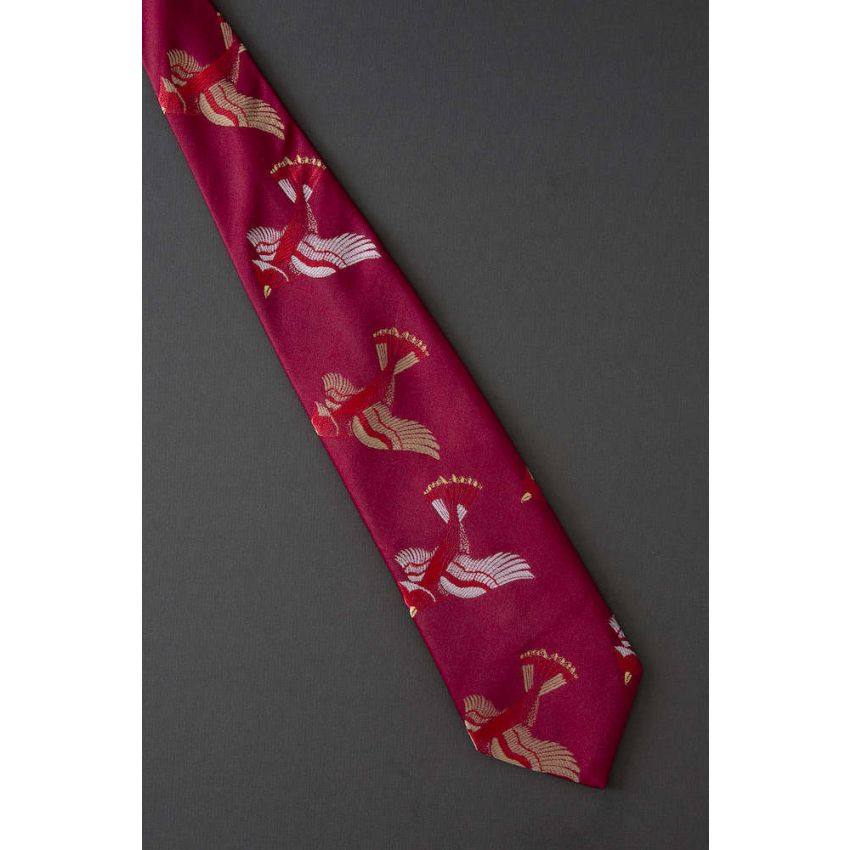 Birds In Flight - 70s Wide Vintage Necktie