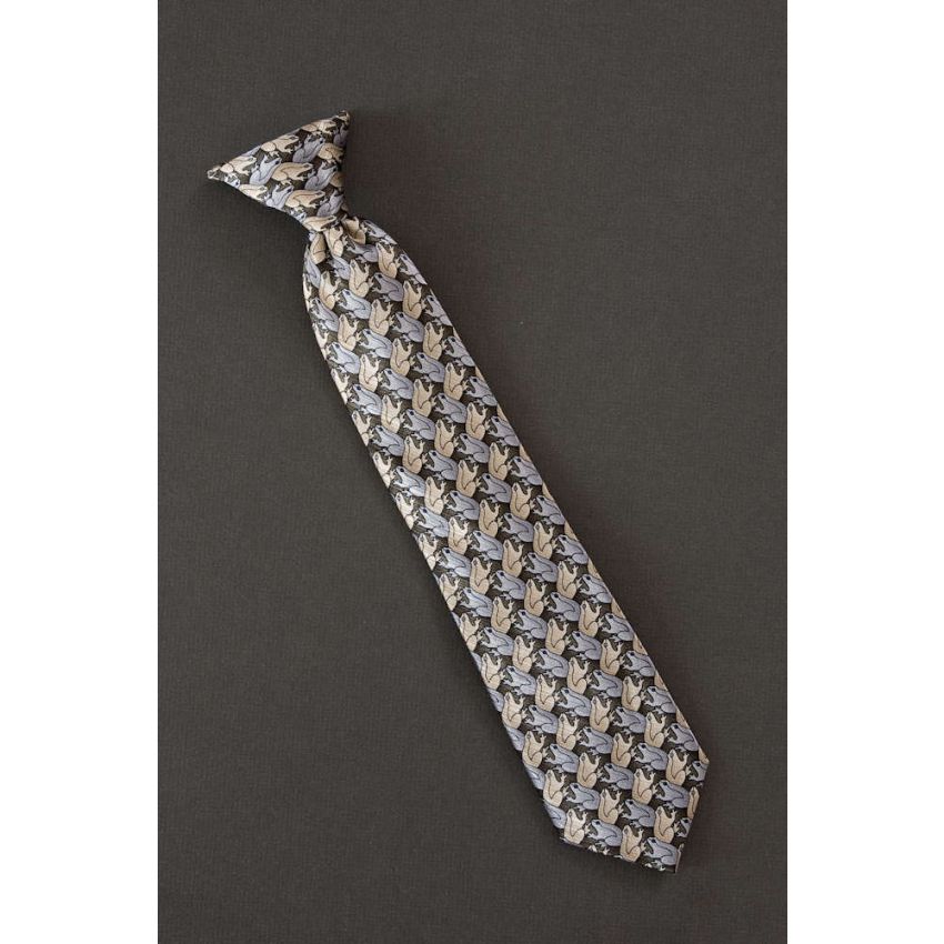 Frogs Everywhere - Kids Silk Dockers Necktie