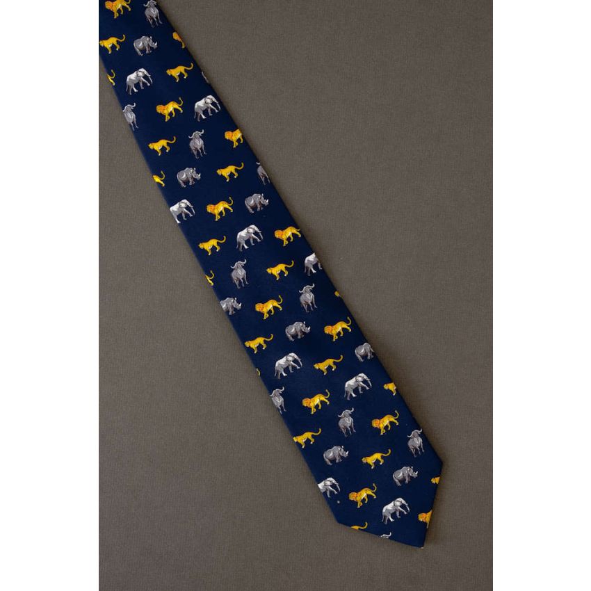 Elephants, Tigers & More -  Africa Necktie