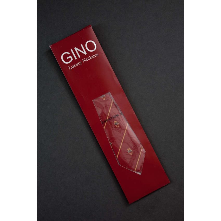Crests, Lions & Crowns - New Skinny Silk Tie
