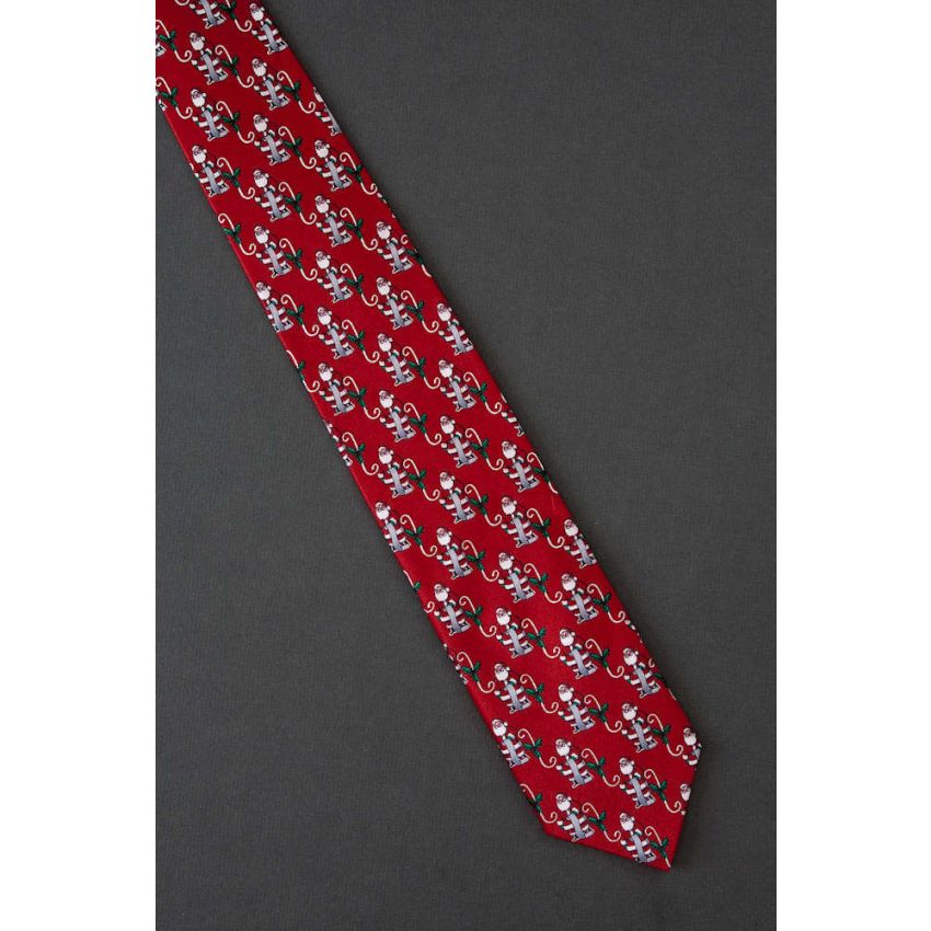 Santa Claus With List - Christmas Holiday Tie