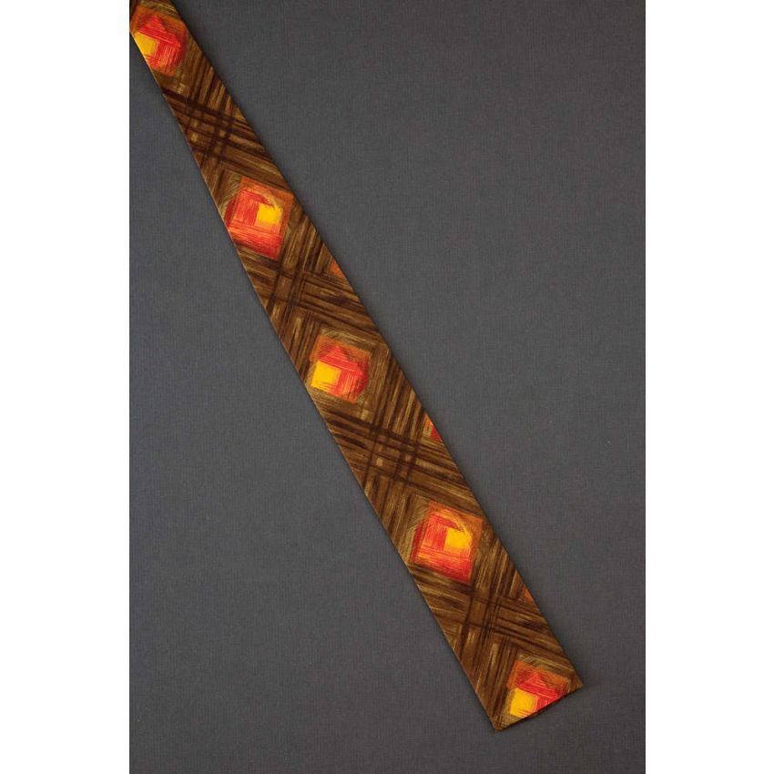Hand Painted Look - BOYS Flat Bottom Tie