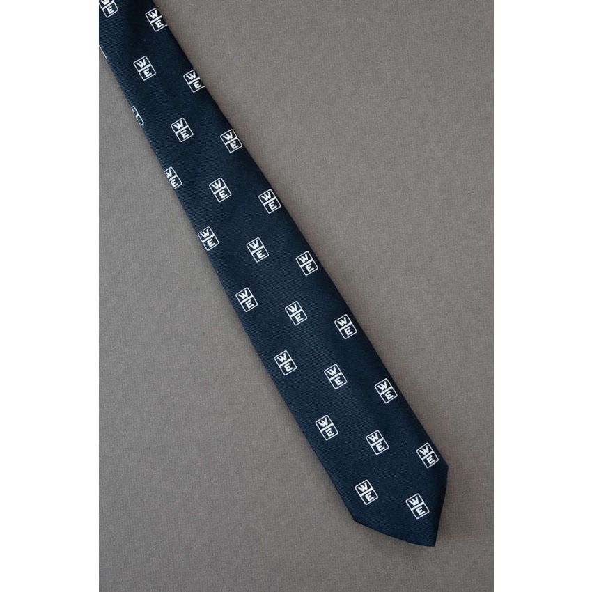 Who Are WE - 1980s Company Logo Necktie