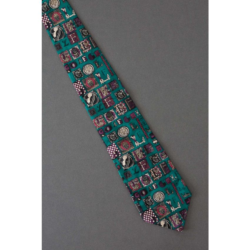 The Name of the Game - Barry Wells Golf Tie