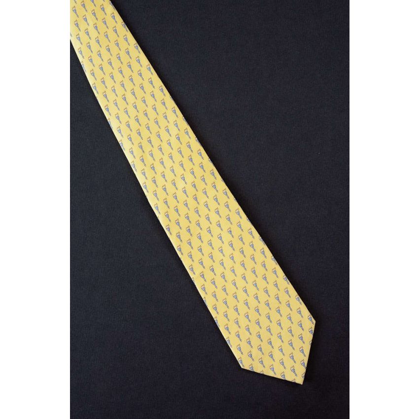 Torch Repeat - Argent Mortgage Logo Necktie