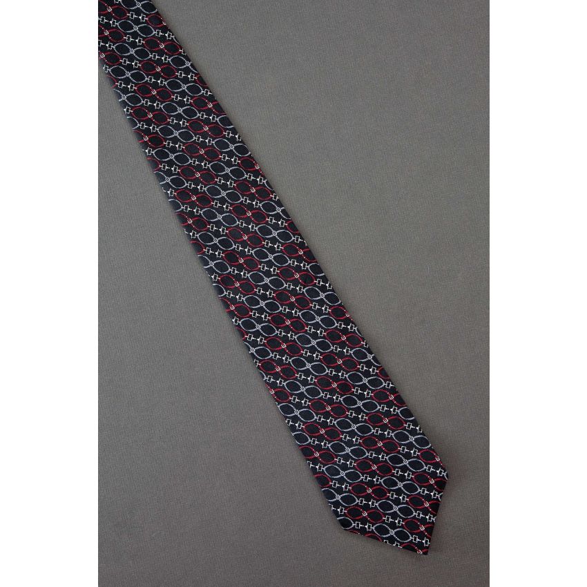 Figure Eight Belts & Hardware - Silk Necktie