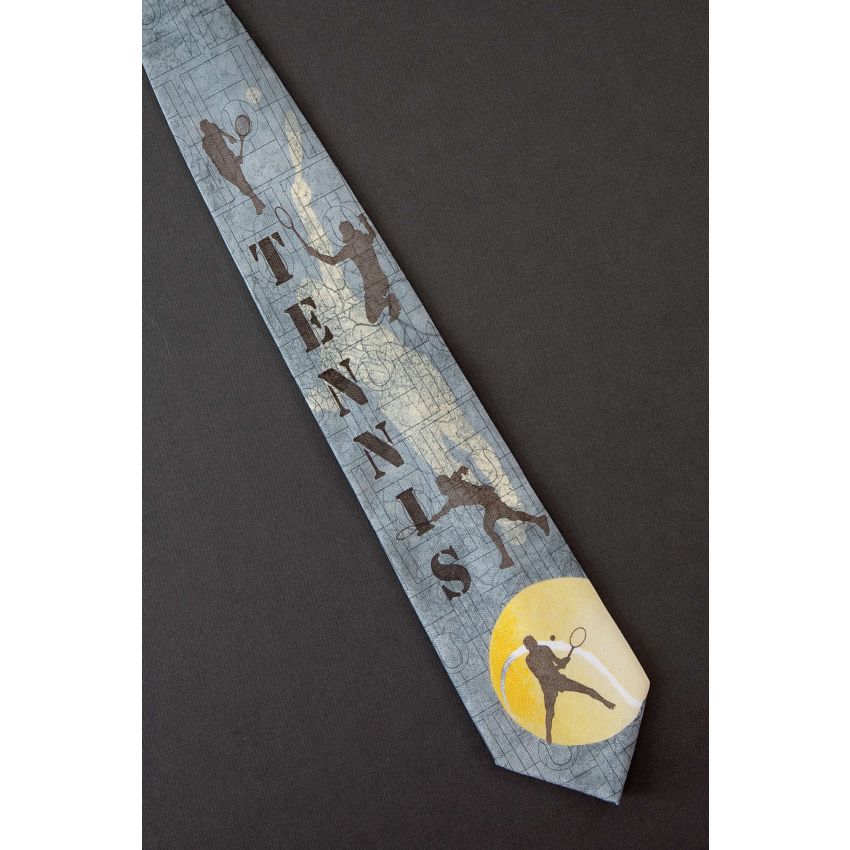 Tennis Play Ball - Ralph Marlin Necktie