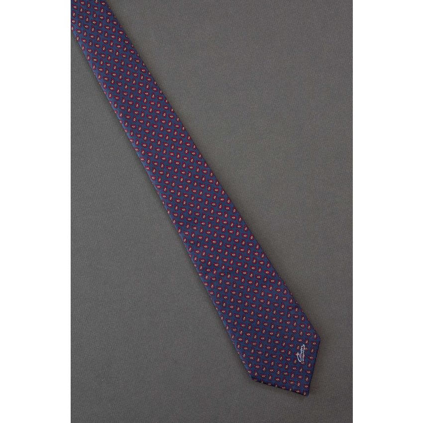 Patriotic Paisley -  Silk Carven Designer Tie
