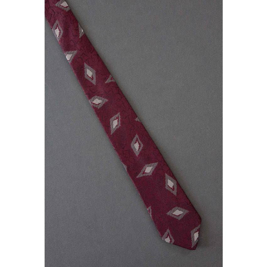 Diamond Design - 80s Skinny Vintage Necktie