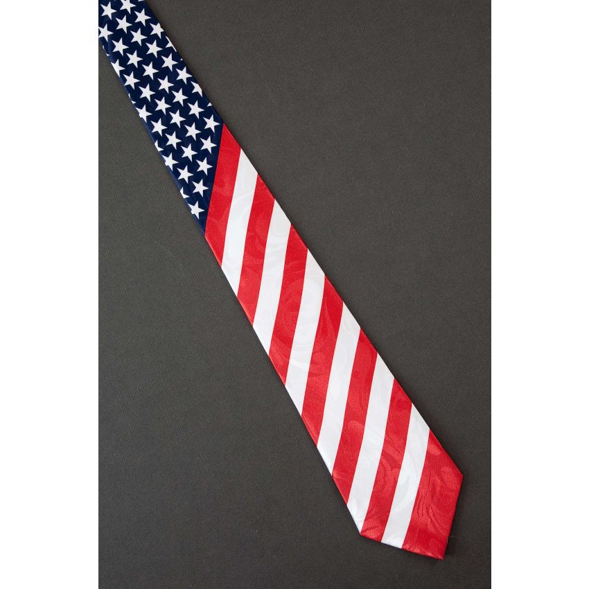 Stars & Stripes - USA American Flag Necktie