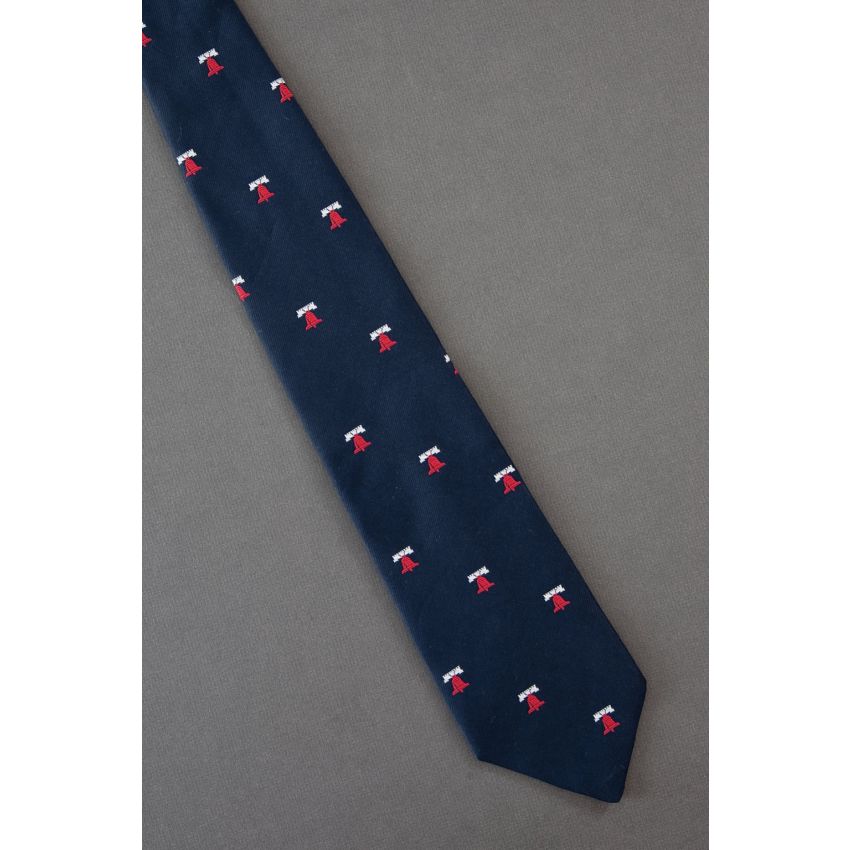 Liberty Bell Repeat - Patriotic Vintage Tie