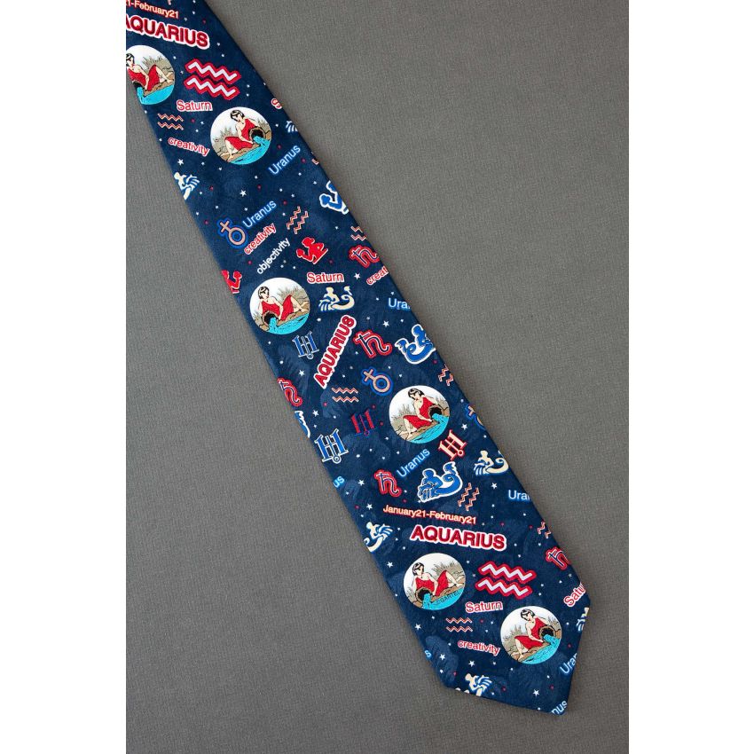 Aquarius Sun Sign - Astrology Zodiac Tie