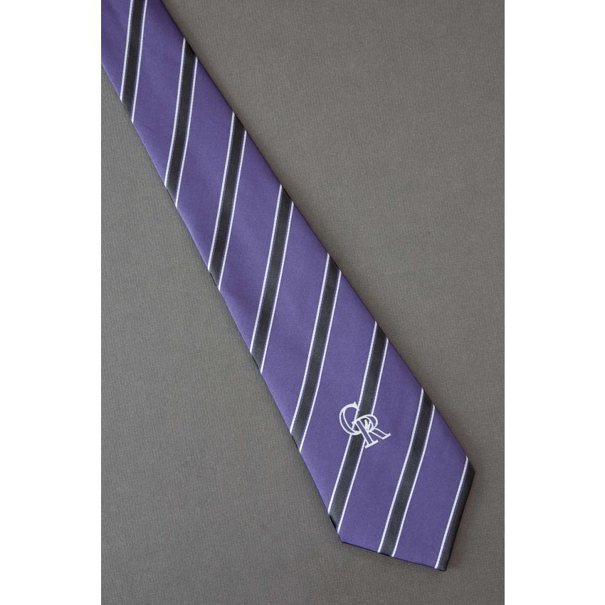 Colorado Rockies - MLB Striped Baseball Tie