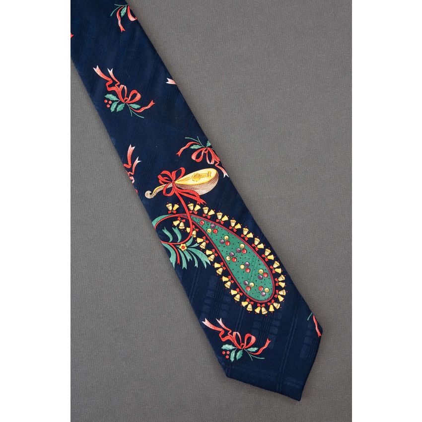 Lute & Large Paisley - Unique Christmas Tie