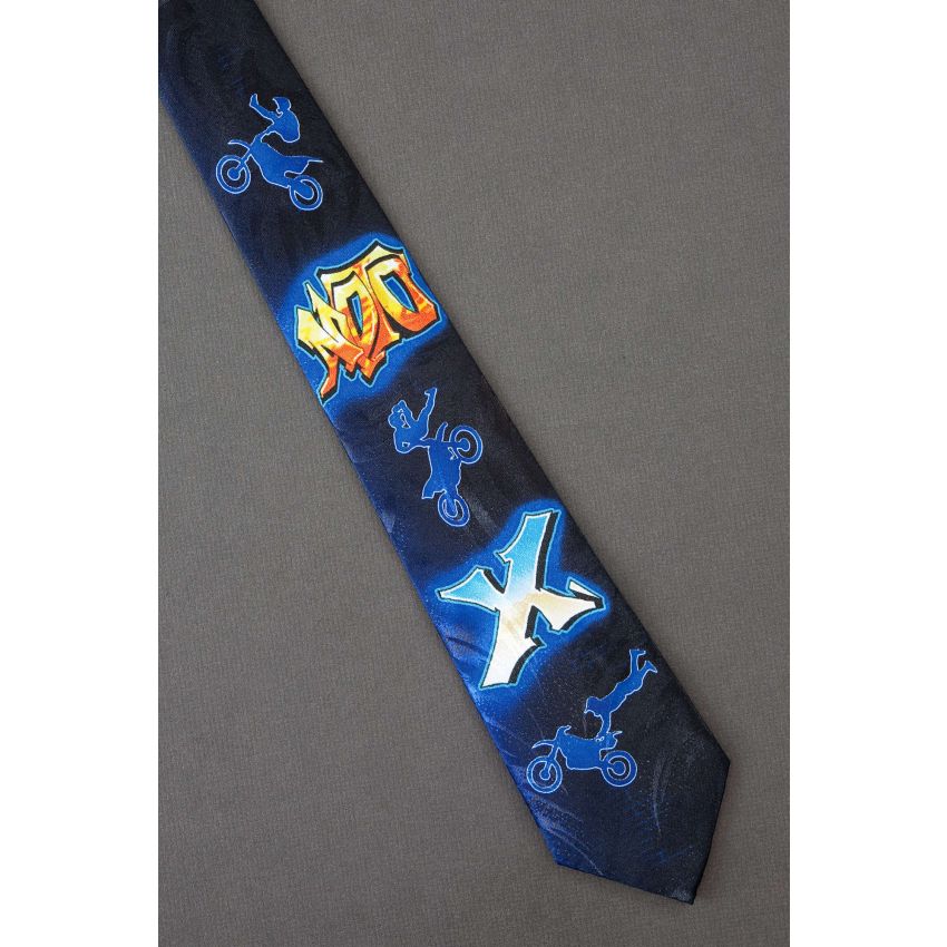 Moto X - Motocross X Games  Racing Necktie