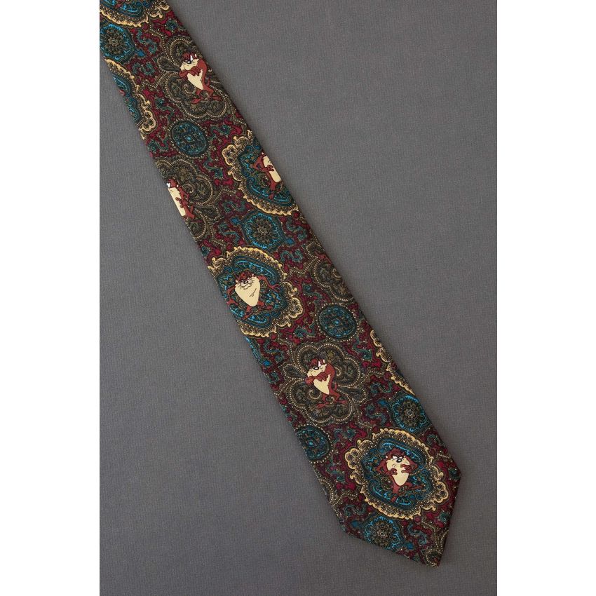 Taz Explores A Persian Pattern - Cartoon Tie